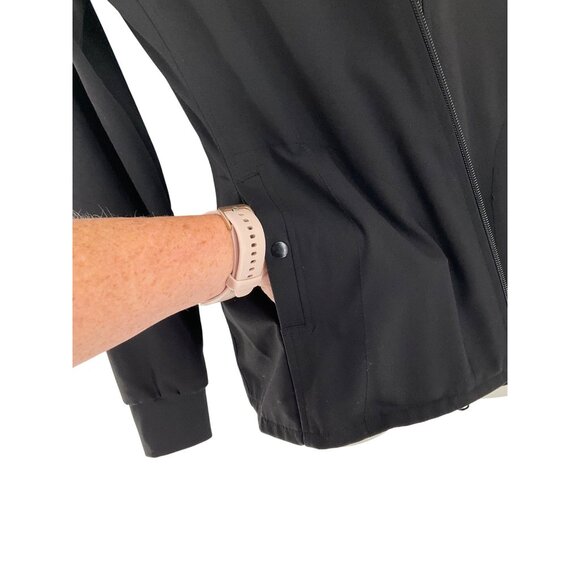 Vince Camuto  Womens Black Scrub Jacket & Top Set XS Polyester/Spandex Blend - Picture 5 of 16